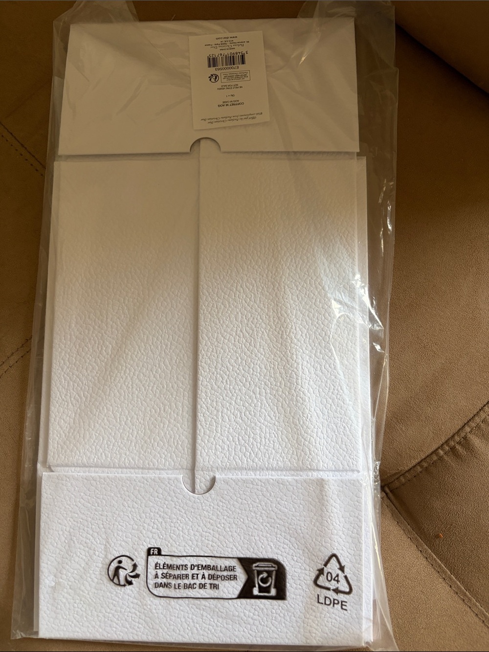 Dior White gift box